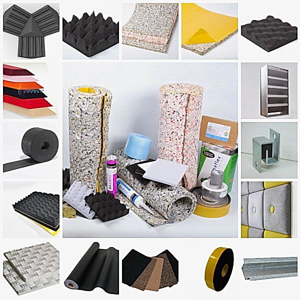 ses yalıtımında kullanılan malzemeler